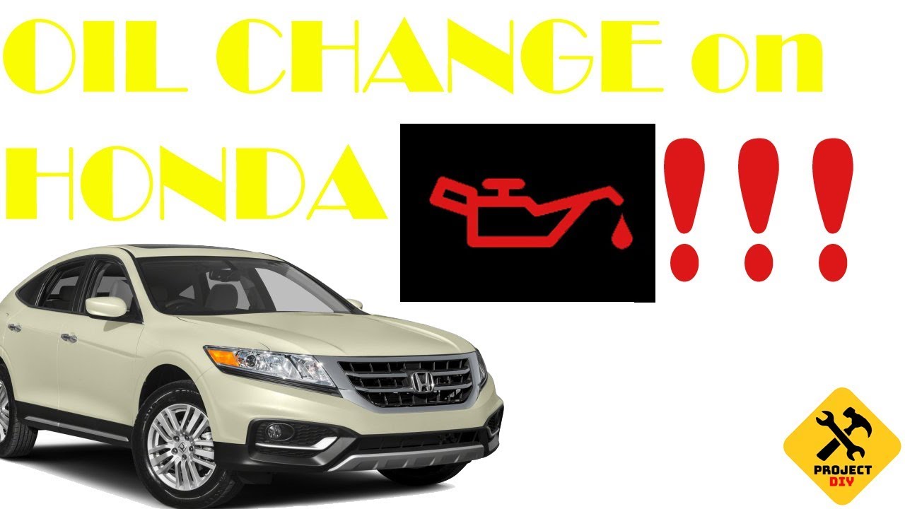 How to Change Oil on Honda Accord Crosstour