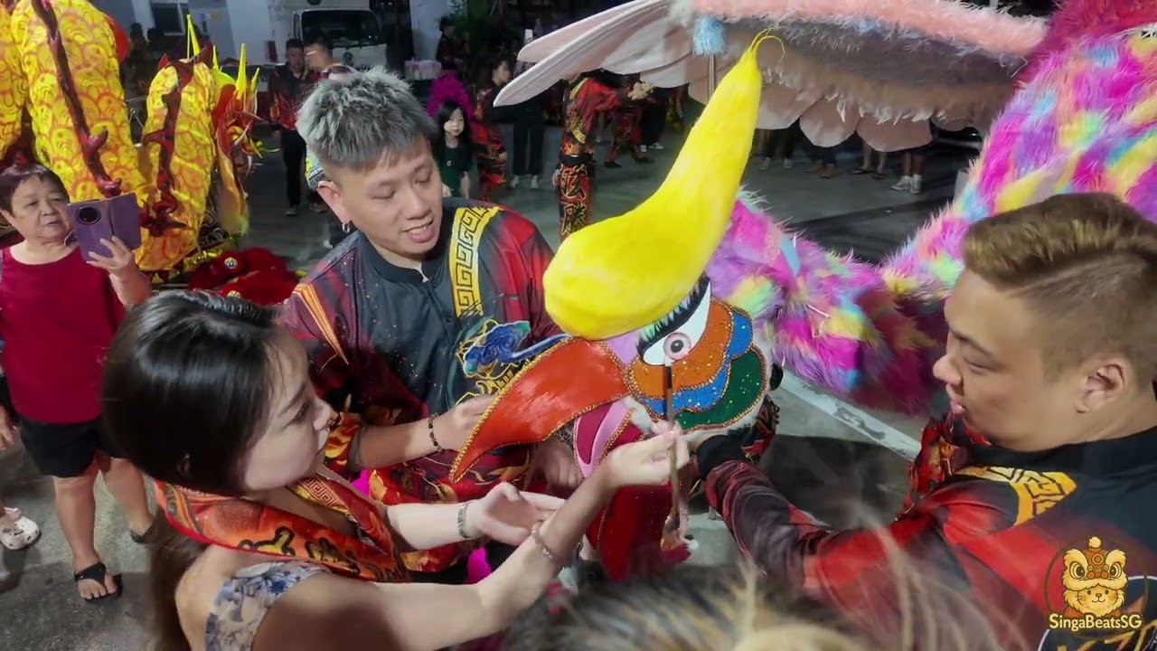 [4K] 昡勝龍獅文化團 觉醒仪式 Xuan Sheng Dragon & Lion Dance Cultural Centre Eye-Dotting Ceremony