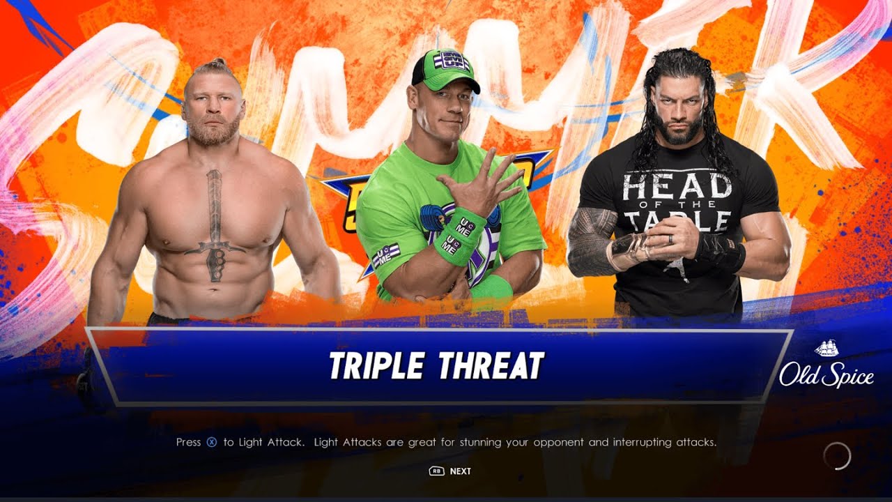 John Cena vs Brock Lesnar vs Roman Reigns | Clash of Titans