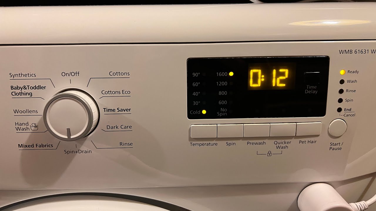 Beko WMB61631 (2) - Spin & Drain