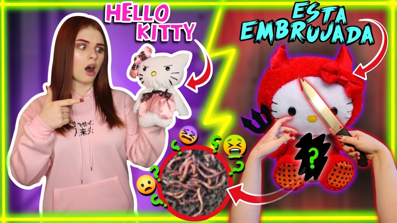 NUNCA ABRAS una MUÑECA HELLO KITTY a las 3:00 A.M!! 😭😰 *Está poseída*