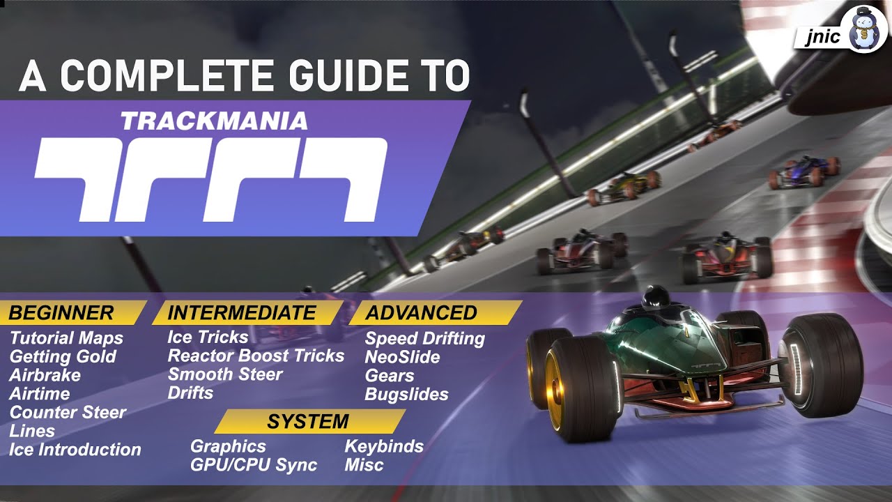 Полное руководство по Trackmania! Все трюки в игре!