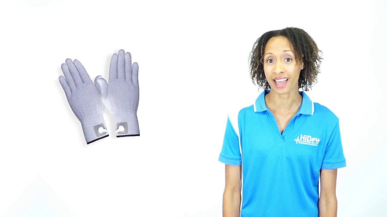 How To Use Your HiDow AcuGloves With A Wireless TENS / EMS Device