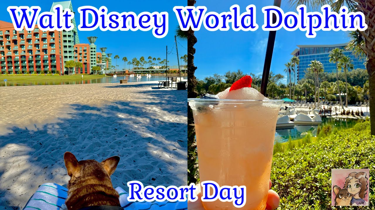 Walt Disney World Dolphin Resort Day | Swan Boats! So Many Food Options And a Friendship Boat Ride!