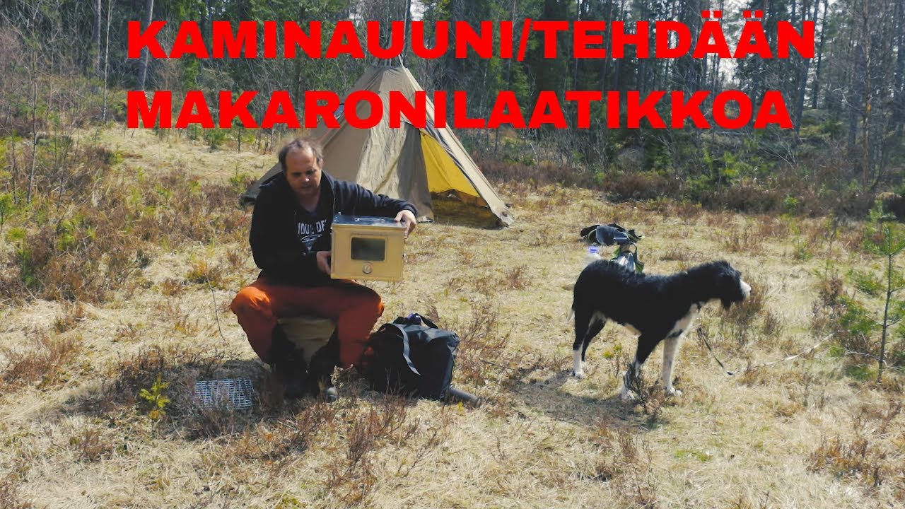 Winnerwell Kaminauuni/Makaronilaatikkoa ja sämpylöitä