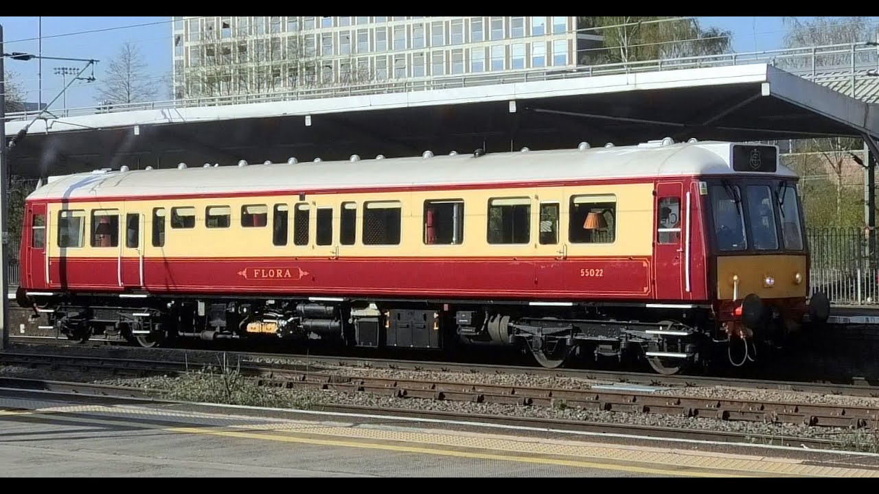 'Bubble Car', FLORA out on a test run!!! PLUS more loco variety at Crewe!! 10th April 2025