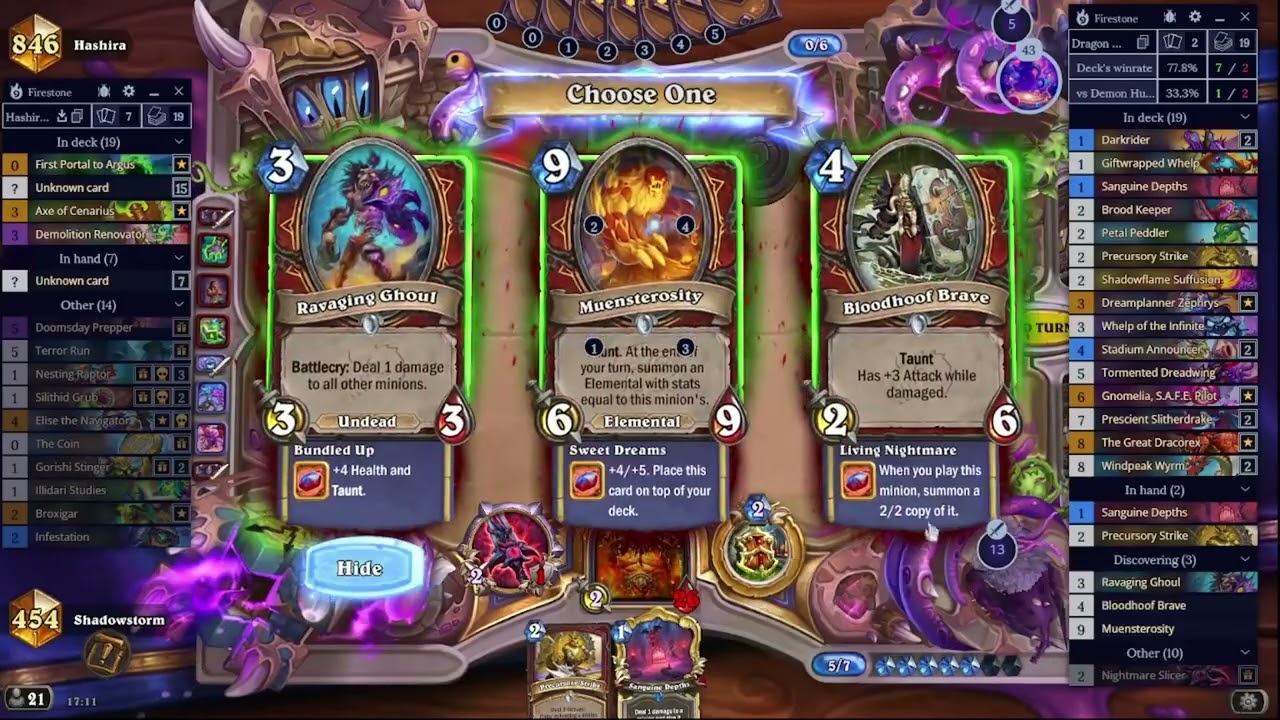 Hearthstone Echoes of the Infinite Dragon Warrior: Elise yet again.