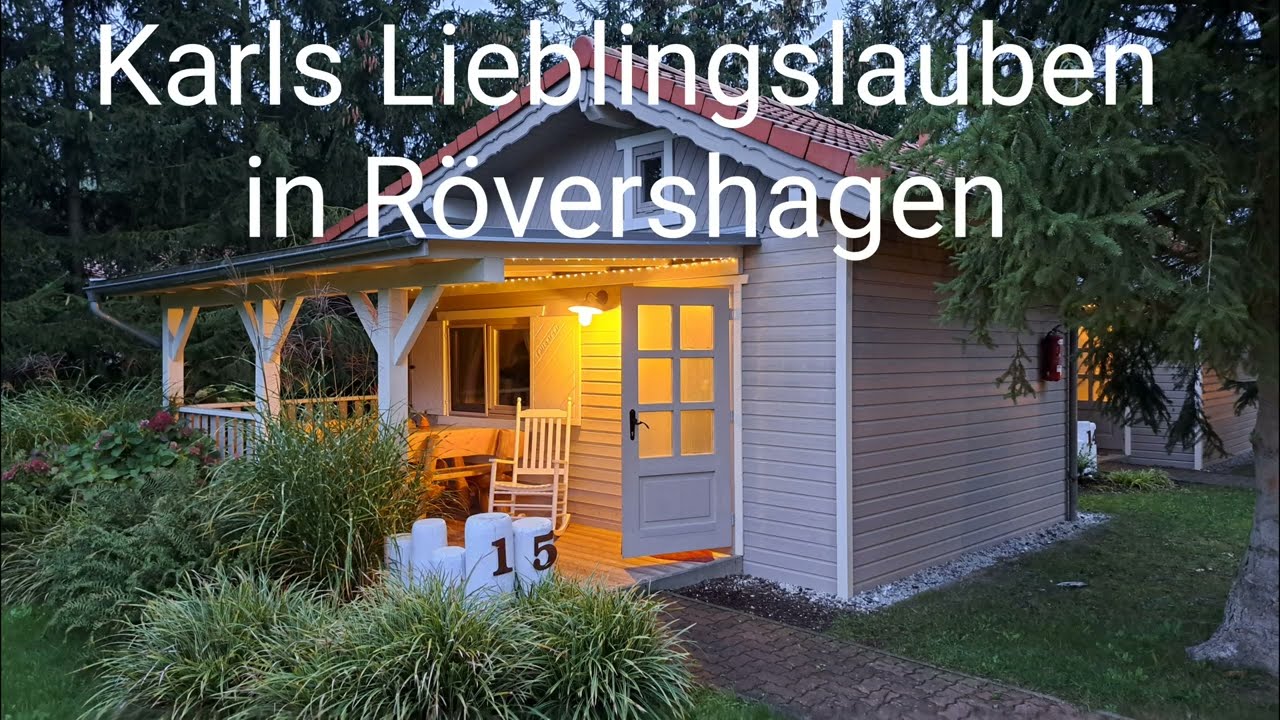 Die schönen Lieblingslauben im Karls Erlebnisdorf Rövershagen.
