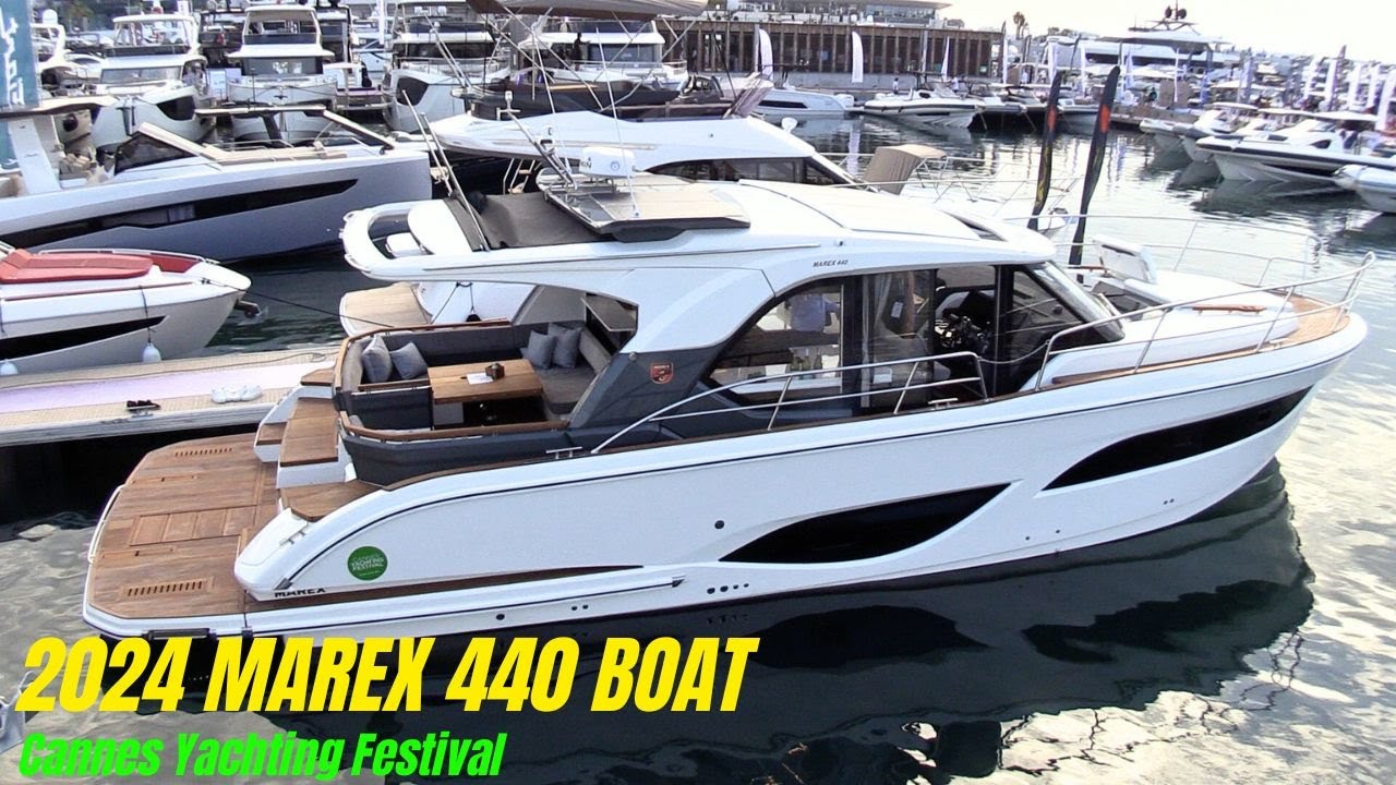 Marex 440 Boat 2024 Review - Cannes Yachting Festival | BoatTube