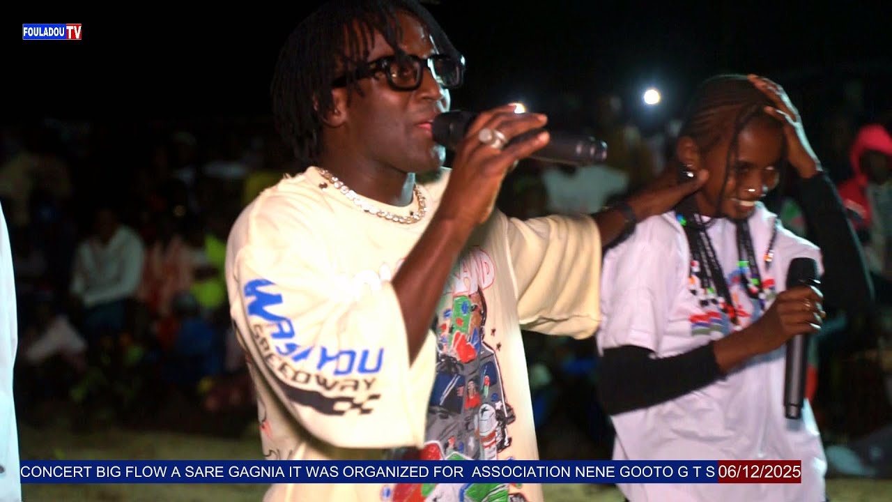 Concert Big Flow A Sare gagnia gambie