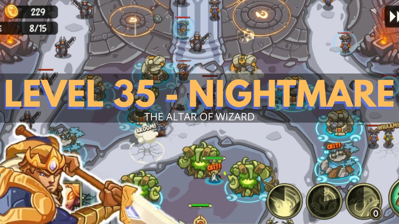 Empire Warrior TD: Level 35 - NIGHTMARE / NEW MAP VERSION