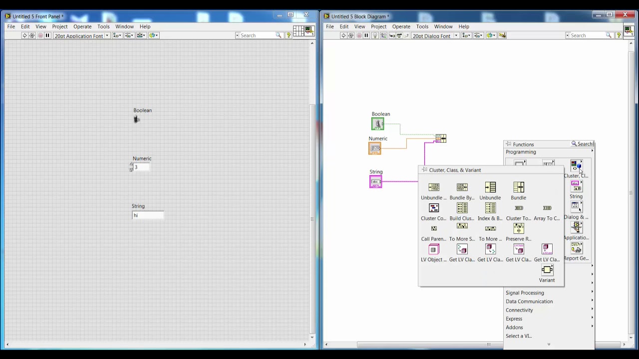 LABVIEW ΣΥΣΤΑΔΕΣ