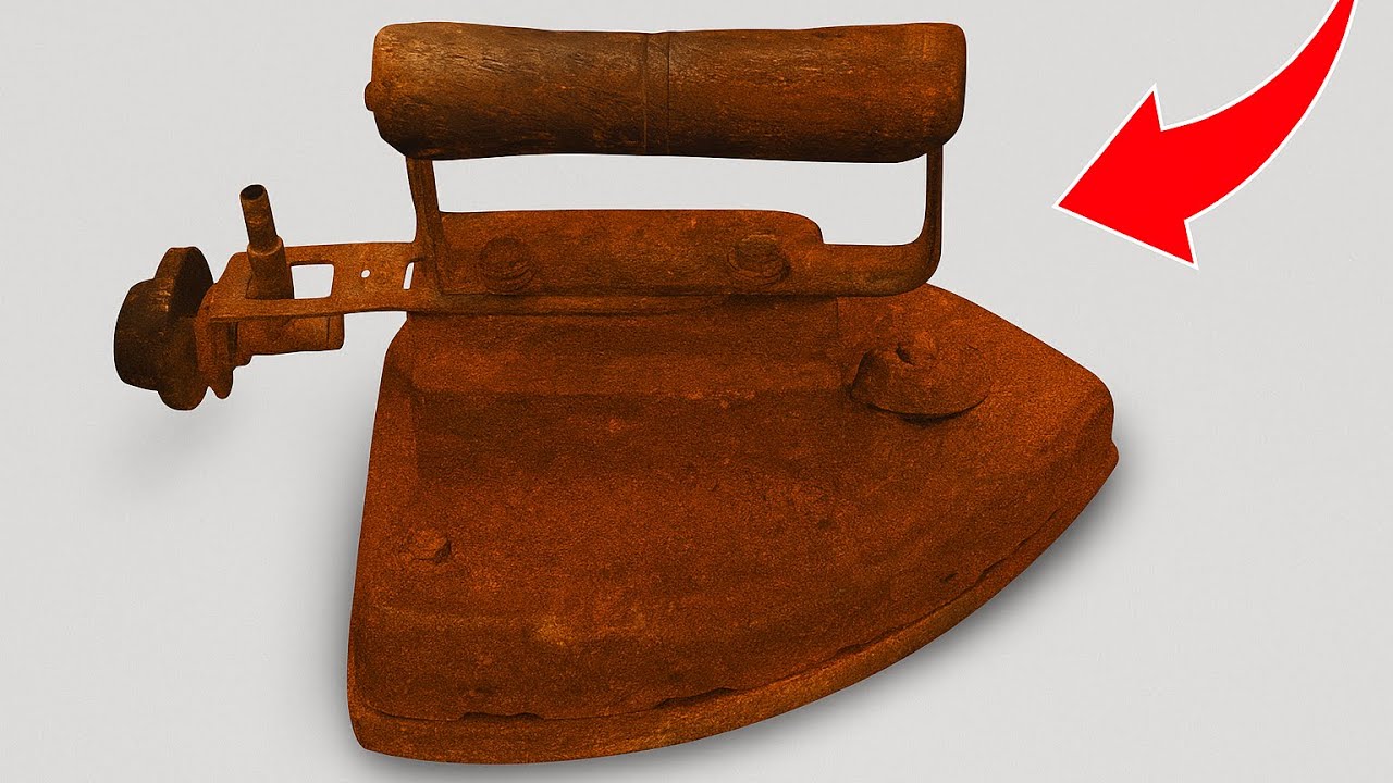 Restoring a Rusty Old Iron 🔧 | Amazing Before & After | Recycle and Restore