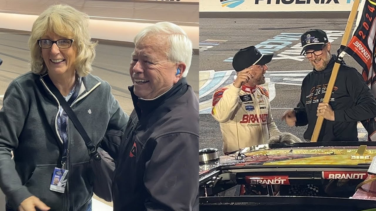 Justin Allgaier's Parents, Dale Jr., and Team Celebrate the Xfinity Series Championship