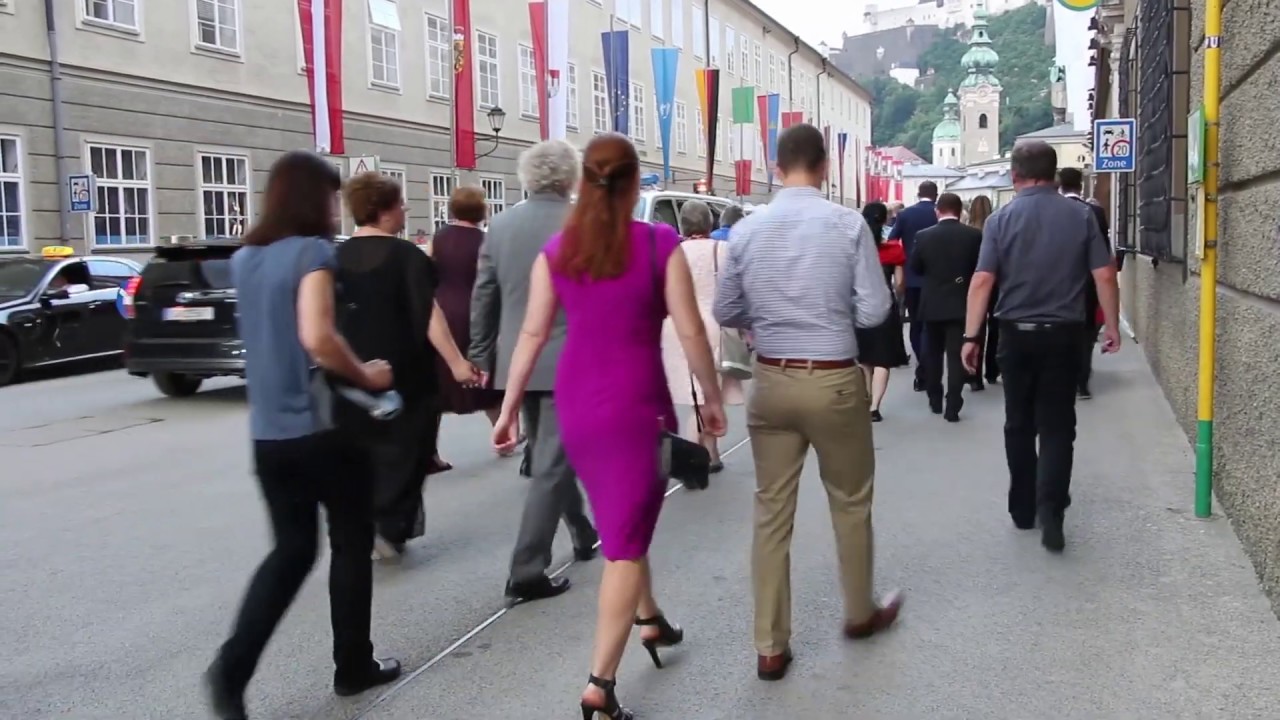 Behind the scenes. Grigory Sokolov in Salzburg & Eisenstadt, 2018.