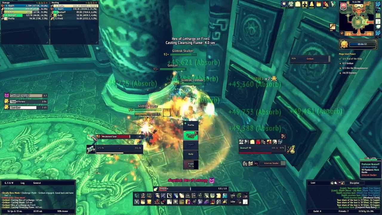 LHG vs. Mogu'shan Palace Challenge Mode Disc Priest POV
