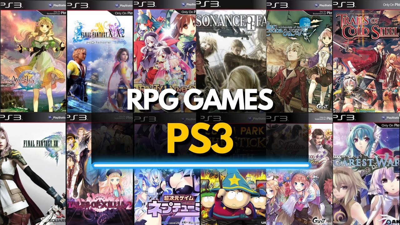 TOP 50 BEST PS3 RPG GAMES You Need to Play!