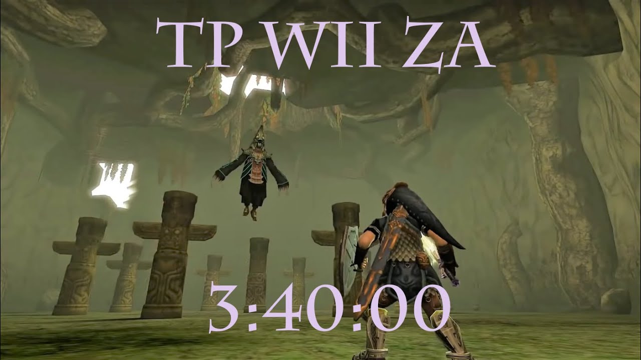 Twilight Princess Wii Any% Speedrun in 3:40:00 [ZA]