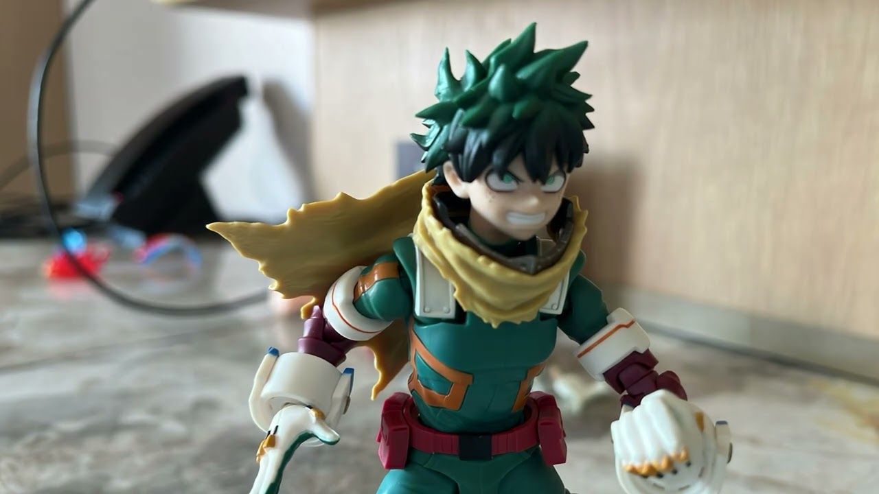 Izuku vs shoto mha stop motion fight 