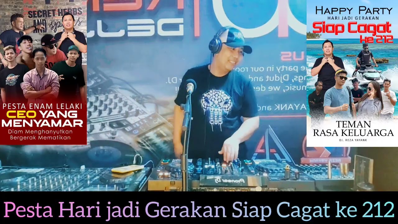 REZA YAYANK ANNIV GERAKAN SIAP CAGAT KE 212