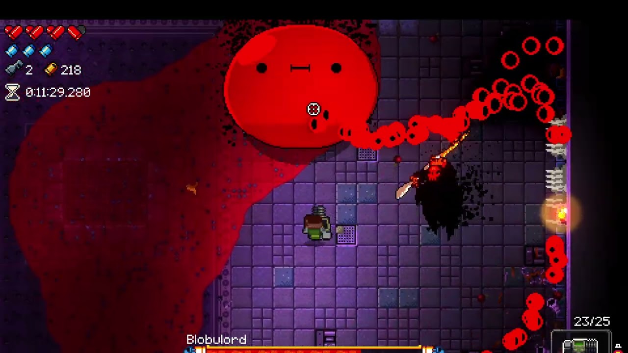 Máx curse run with The Marine - Enter the Gungeon