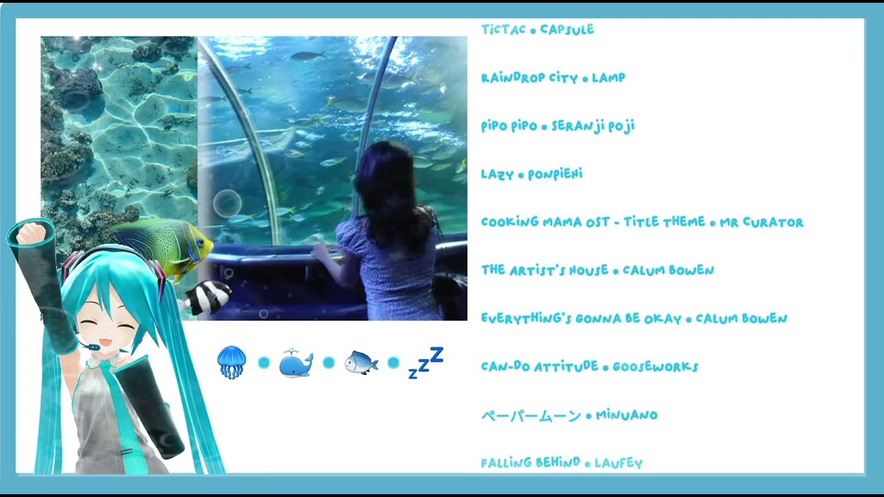 Cozy Aquarium Playlist 🪼 | 💤