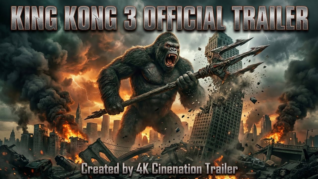 King Kong 3 Official Trailer | Epic Battle, Destruction & Survival | 