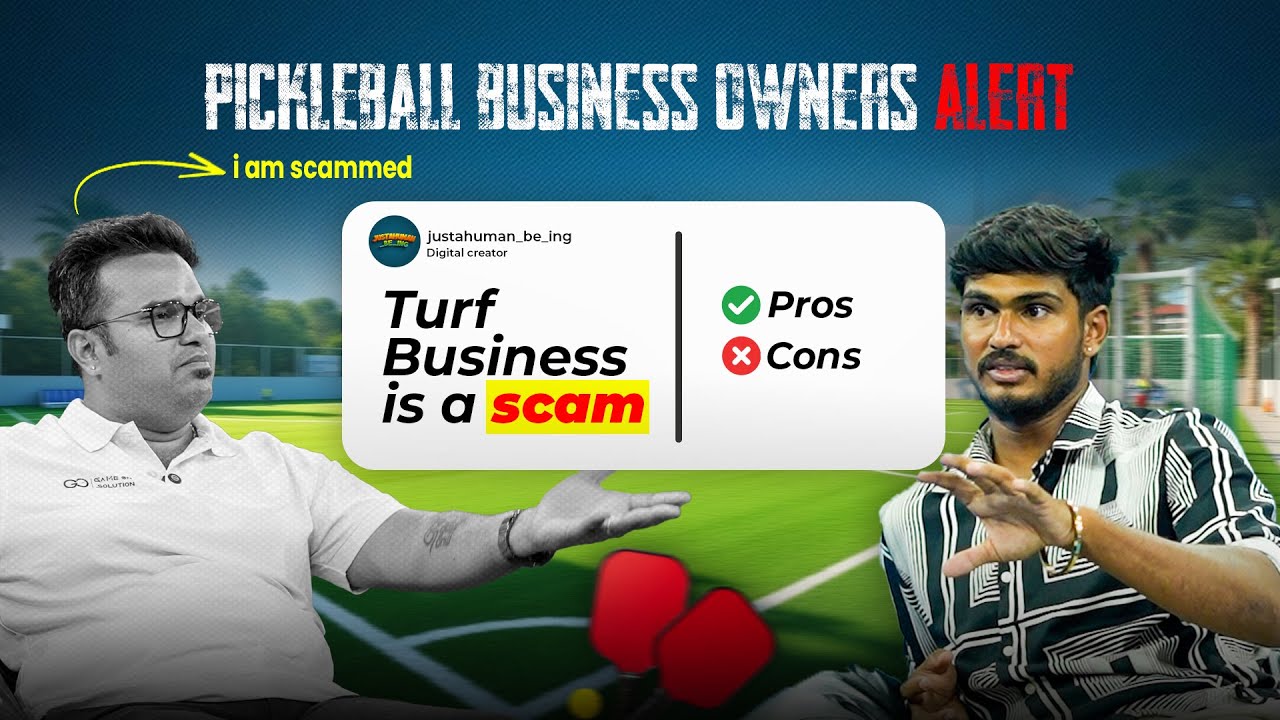 ⚠️ Turf Business is the Biggest Scam in Tamil Nadu! 😱🏟️ Pickleball is the Real Future! 🏓🔥