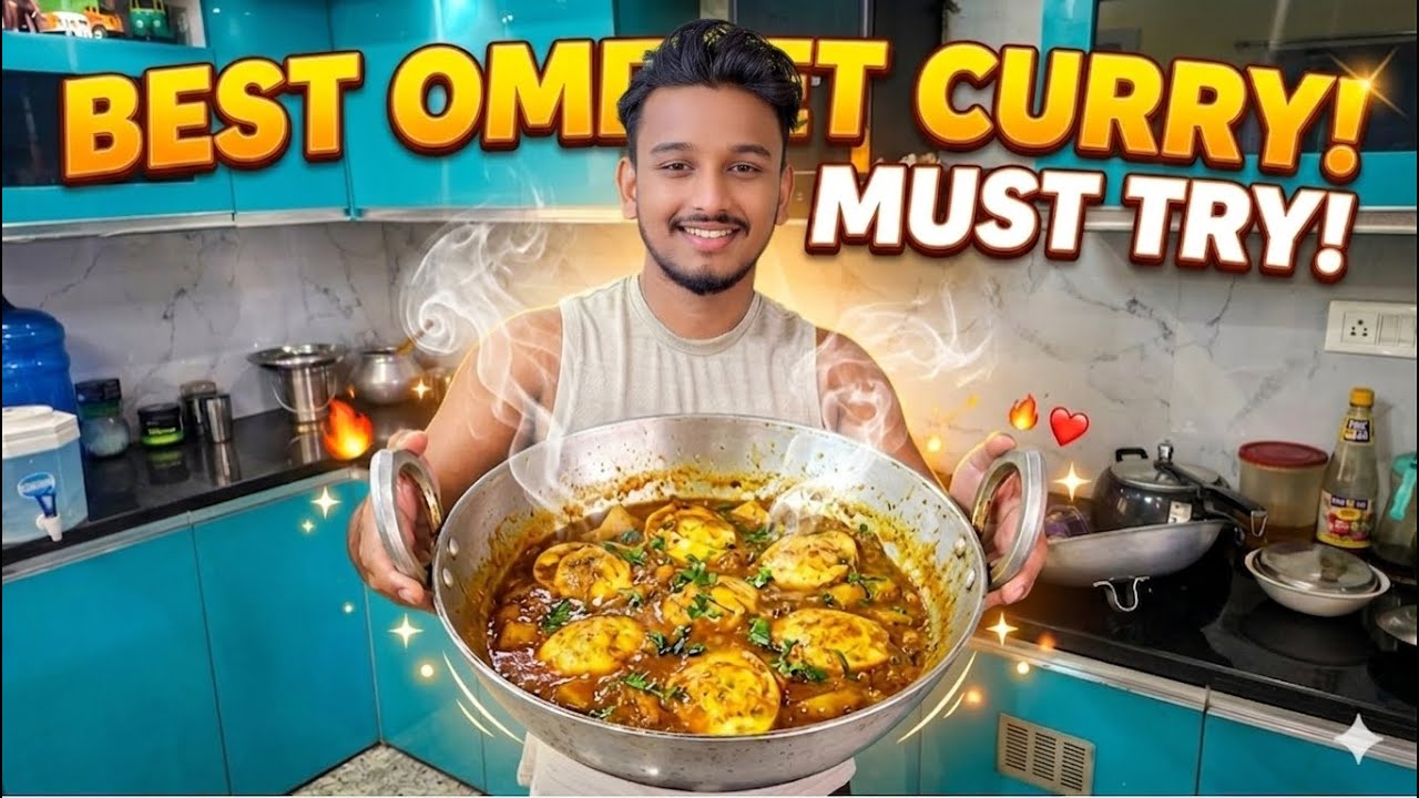 Best Omelette  Curry 🍛 Must Try ￼🥵 #vlogs @RRajeshVlogs 