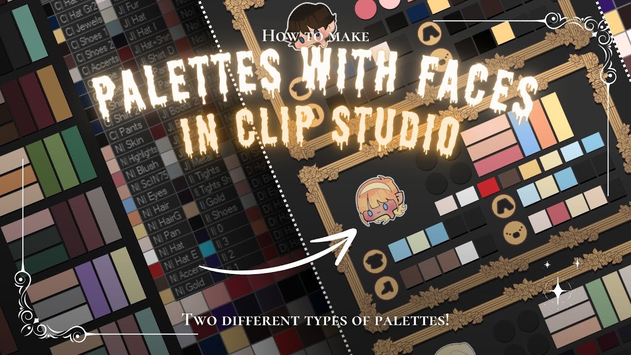 Bored of the classic CSP palette? Gotcha (Color sets/sub view tutorial)