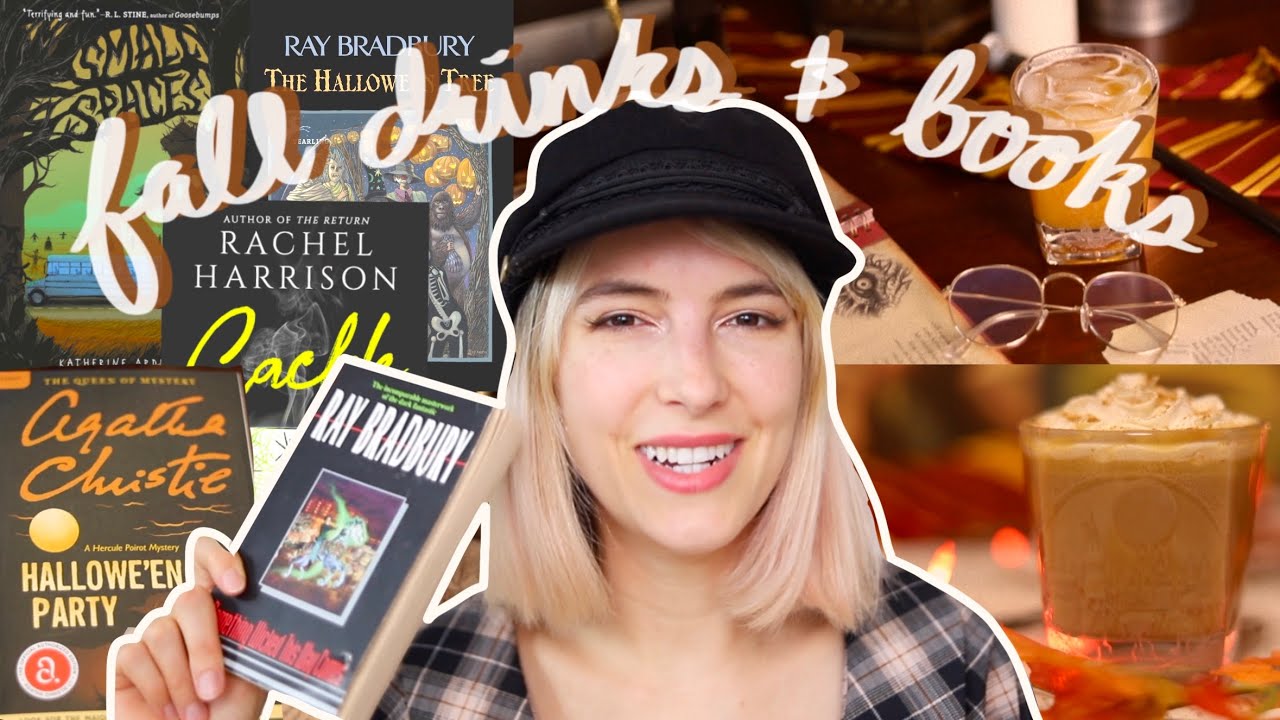 easy autumn drink recipes and books to read with them 🍂☕️📚