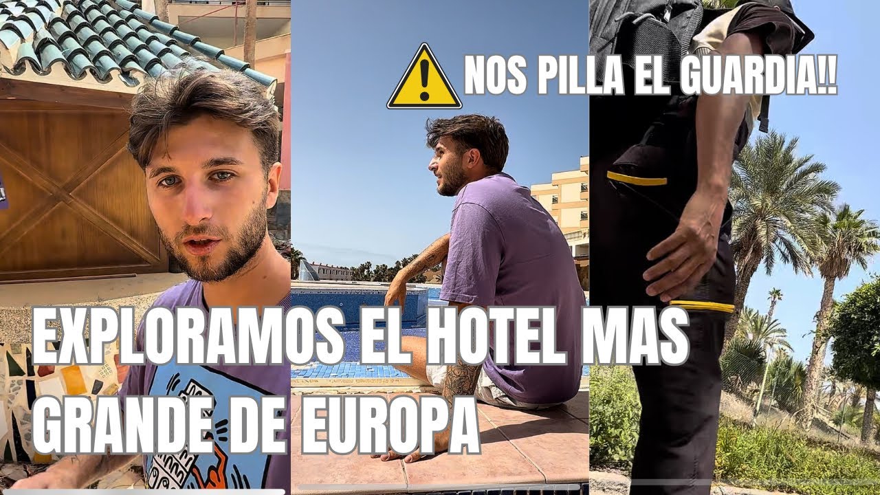 Exploramos el Hotel Más Grande de Europa… ¡Y NOS PILLA EL GUARDA!
