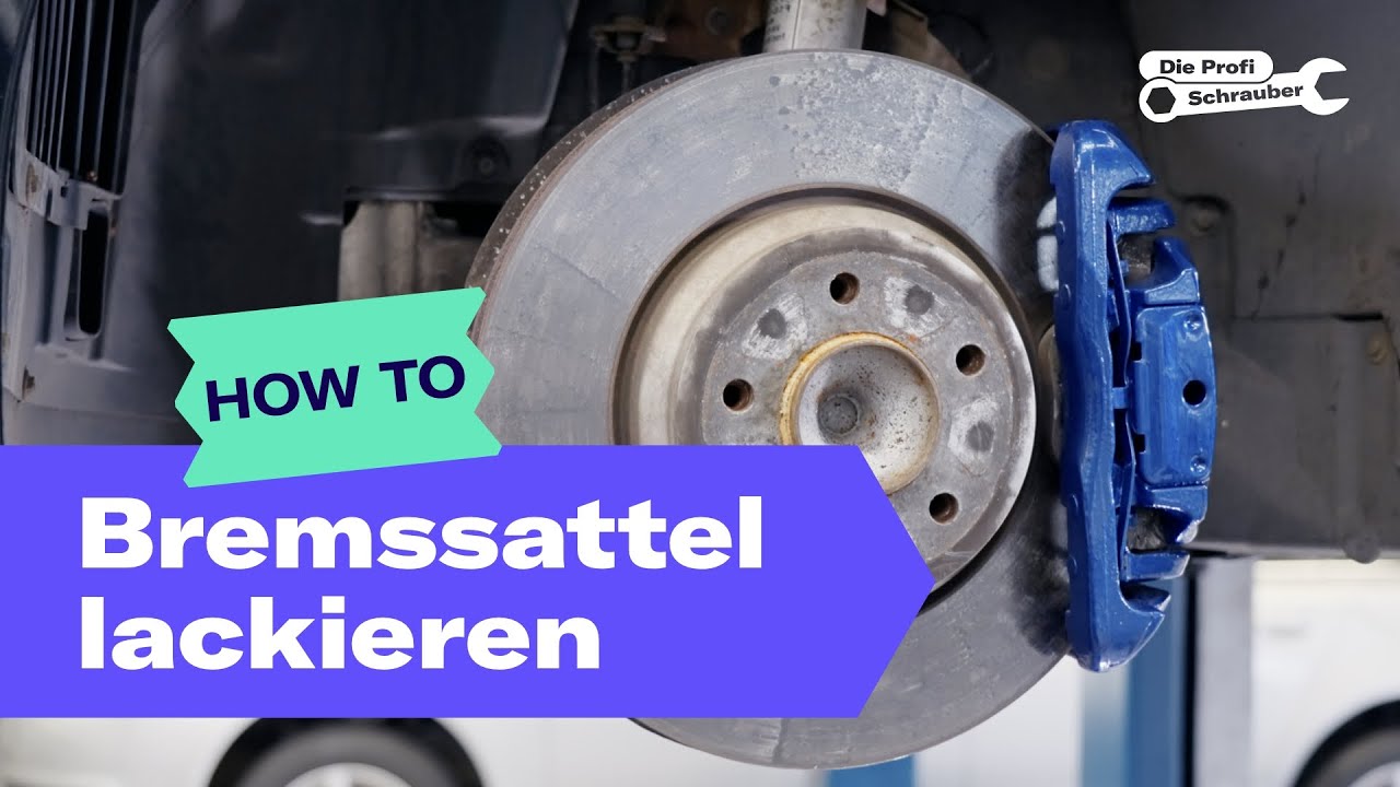 Bremssattel lackieren leicht gemacht | Tutorial | DIY
