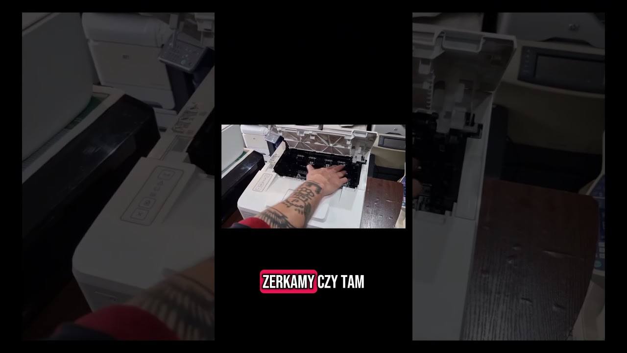 ZACIĘCIE PAPIERU? Tak Naprawisz HP M203 w 2 Minuty! | Toner + Bęben + RESET!