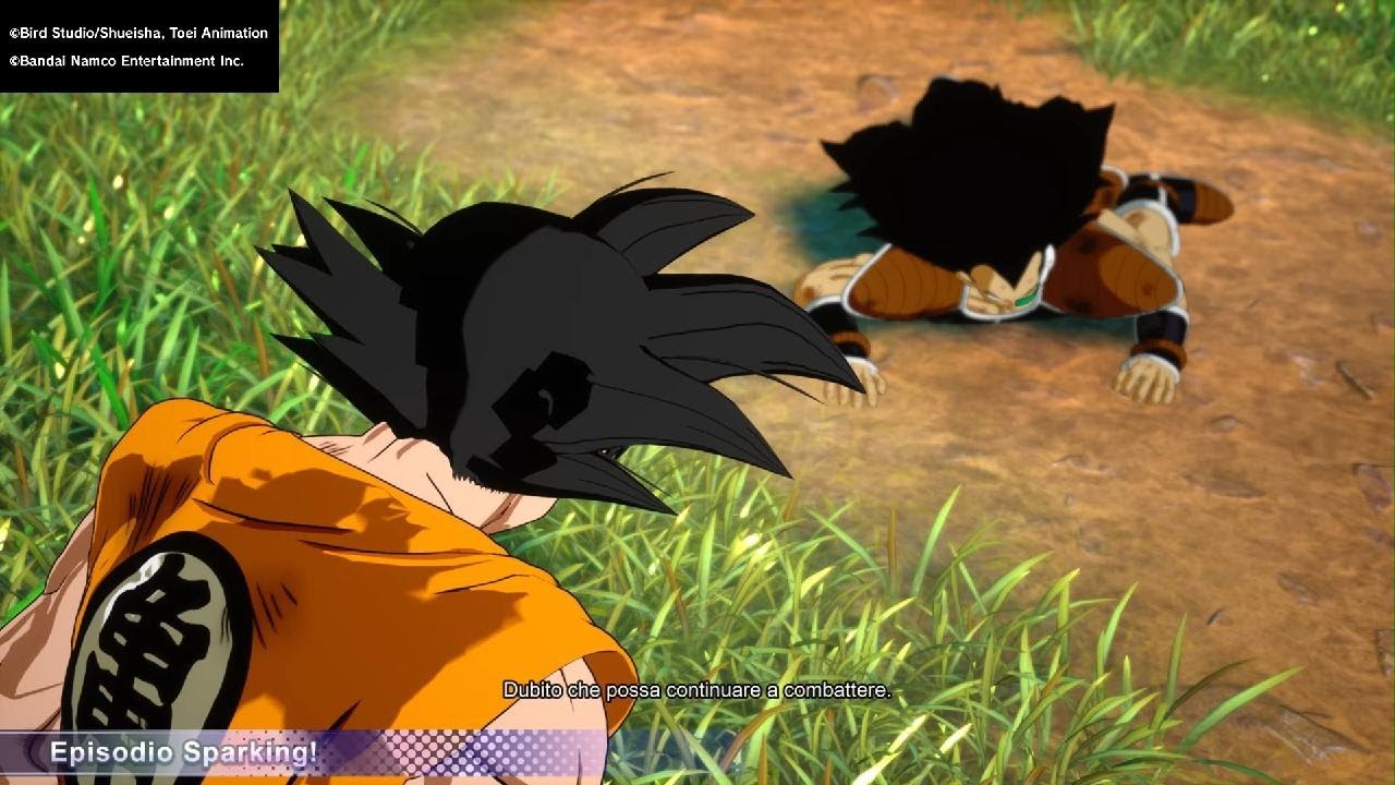 DRAGON BALL: Sparking! ZERO episodio 1storia Goku What if Saga dei Saiyan