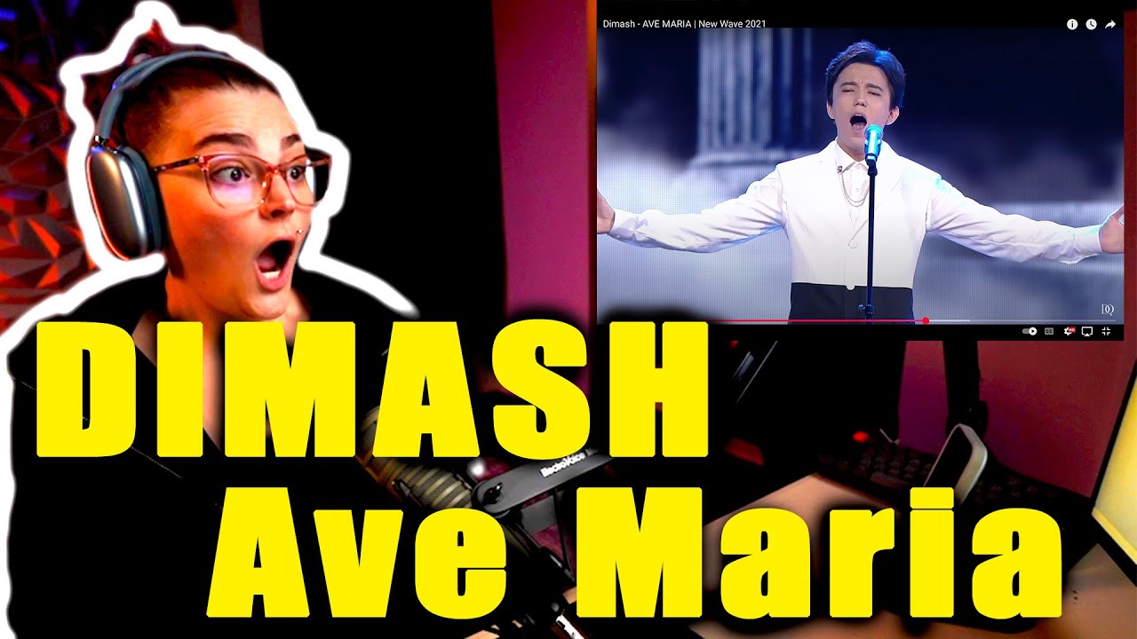 DIMASH AVE MARIA AMERICAN’s BLIND REACTION!