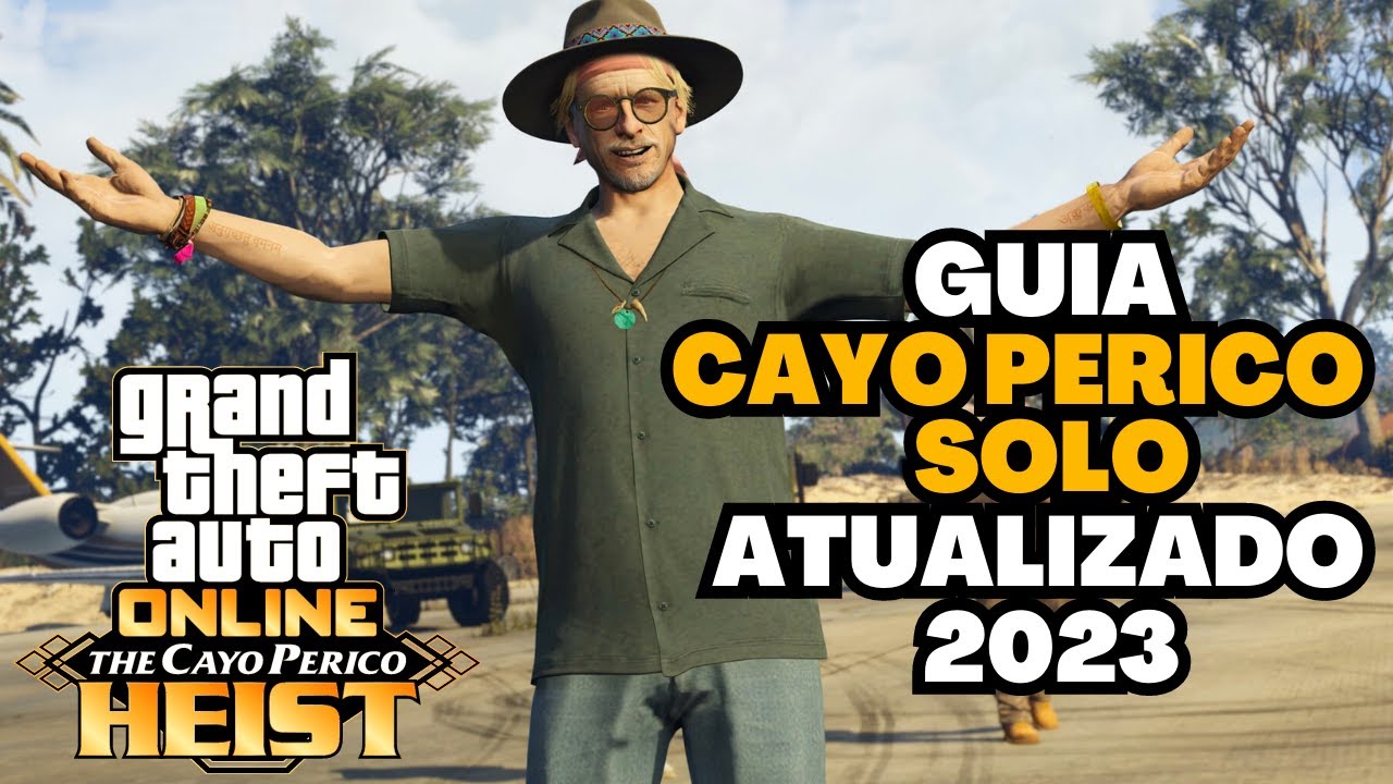 COMO FAZER O GOLPE DE CAYO PERICO EM 2023 - MINHA ROTA SOLO COM DESAFIO ELITE!!! (GTA Online)