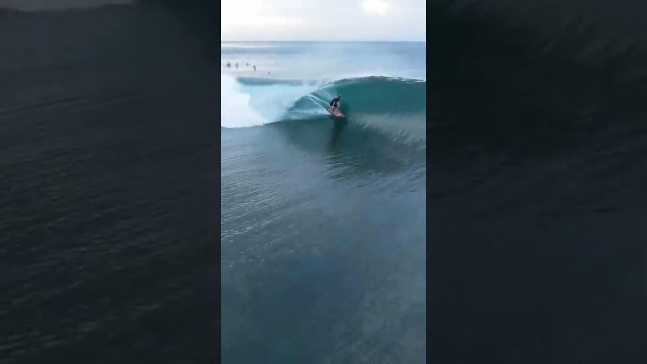 Four Barrels On A Perfect Left #shorts
