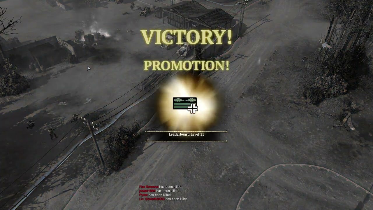 On the road to TOP RANK[4v4]  lvl 10 - lvl 13| Company Of Heroes 2 Axis Ranked Match  316