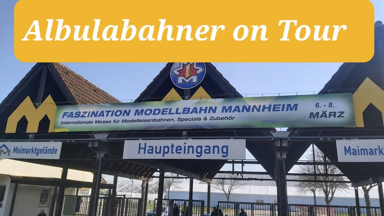 Impressionen von der Faszination Modellbahn,  Mannheim 2026