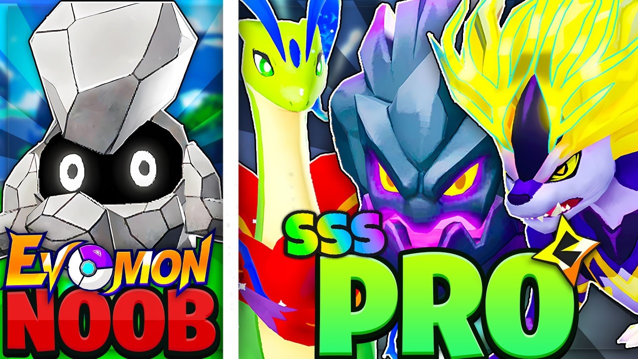 I Went NOOB to PRO In ONE Video on EVOMON! [Full Movie]
