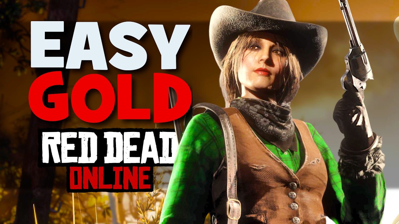 Best GOLD Farm (SOLO) in Red Dead Online Monthly Update!