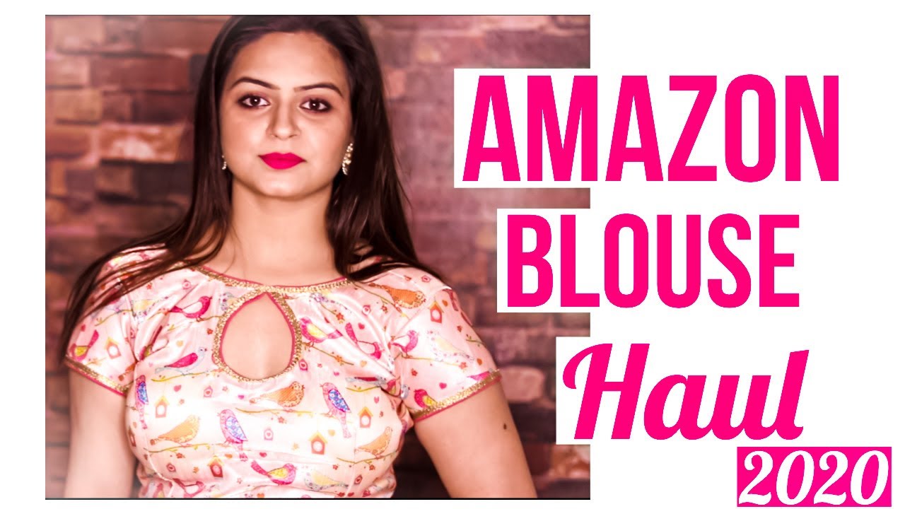 AMAZON साड़ी ब्लाउस Shopping😡+ Haul | Readymade Blouse Review #latestblousedesigns #amazonhaul