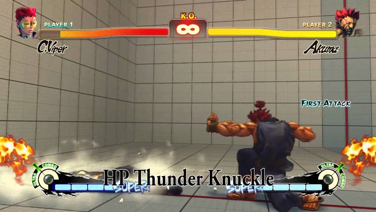 Akuma Setup Compilation Volume 4-1 / 고우키 공중 잡기 패턴 파트1