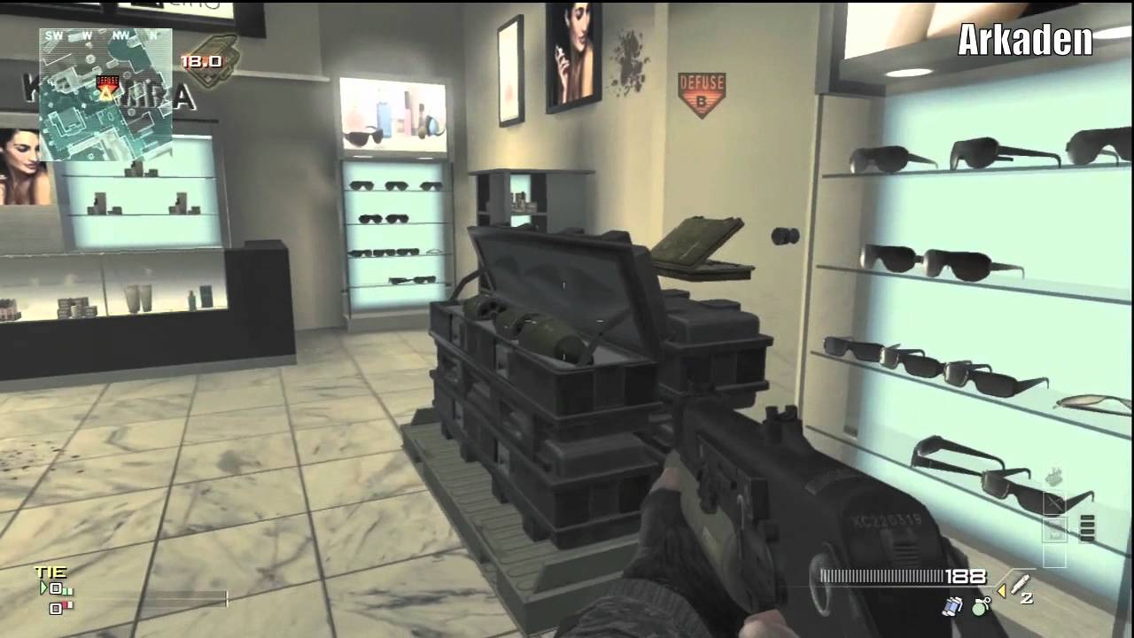 MW3 Glitches: Search & Destroy Bomb Plant Glitch! (Resistance, Seatown, Hardhat, Arkaden, Dome)