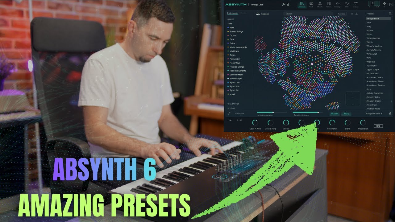 NATIVE INSTRUMENTS ABSYNTH 6 AMAZING PRESETS