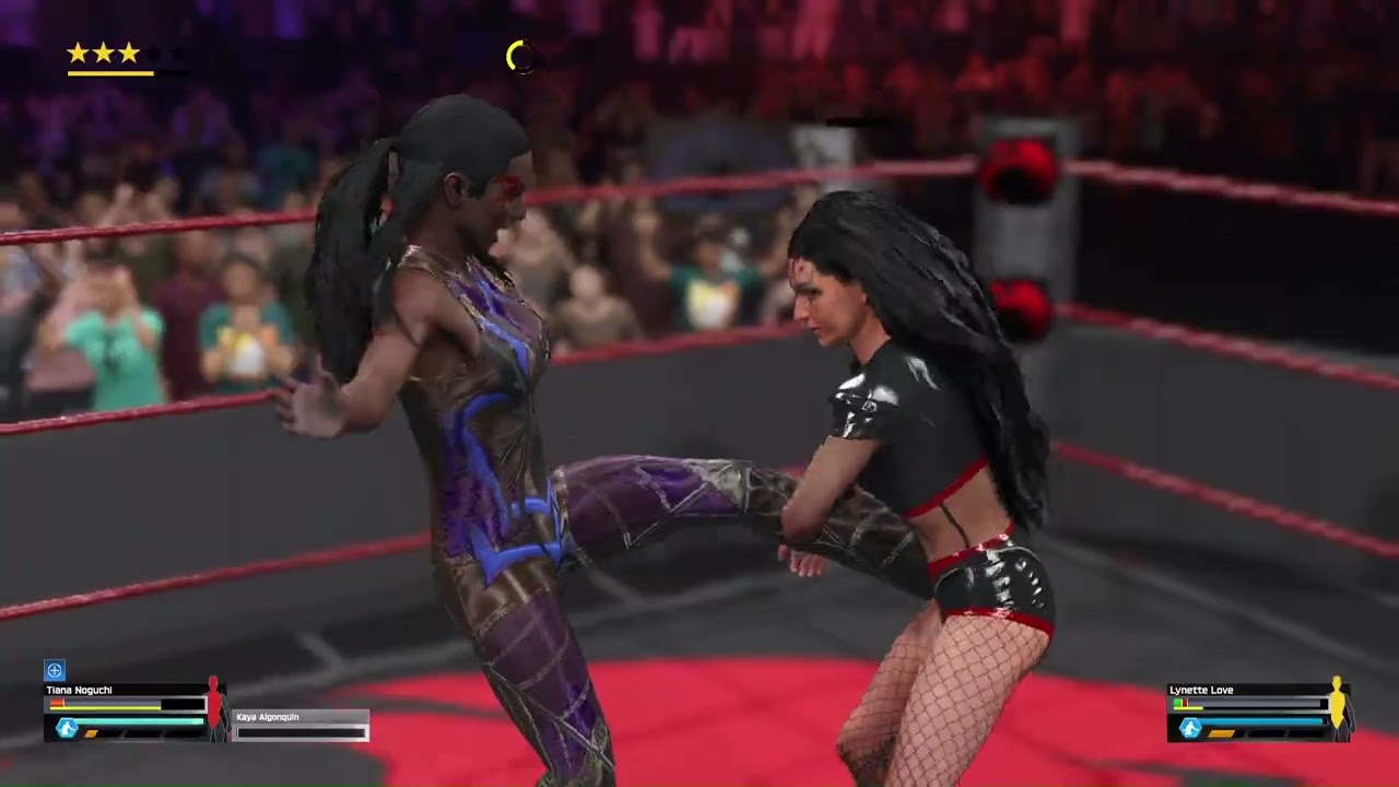 WWE 2K25:  WMAC:  Season 2: Episode 214:  Fight 2:  Black Widow v Tarantula