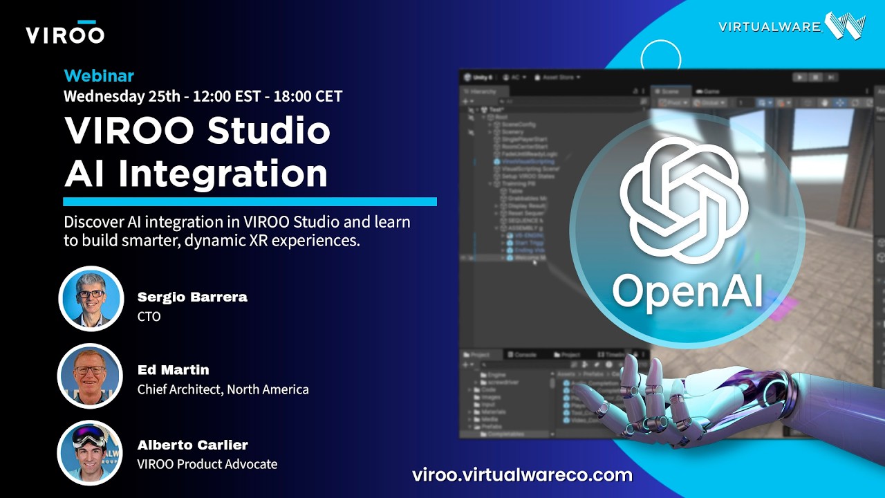 Webinar 10 VIROO Studio AI Integration