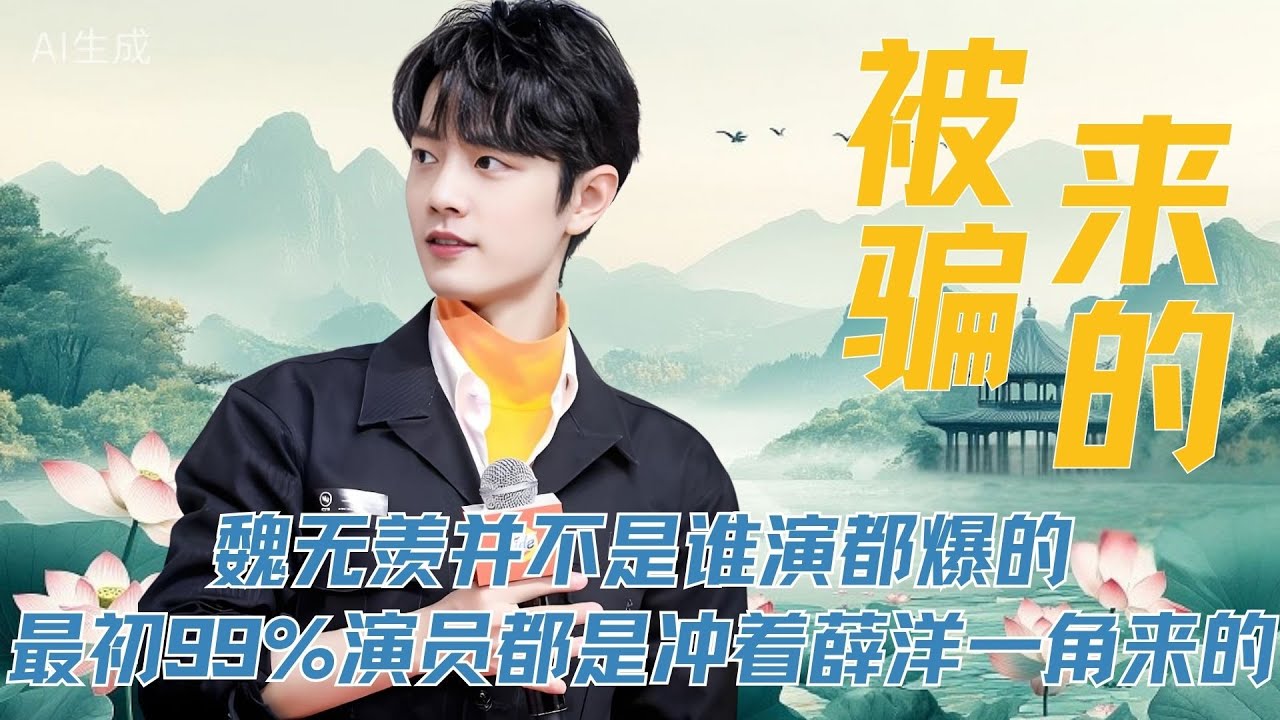 魏无羡并不是谁演都爆的，《陈情令》播出期间，肖战涨粉1677万就是对他演技最好的证明，但你知道吗？最初99%的演员都是冲着薛洋一角来的#肖战 #王一博 #陈情令 #宣璐