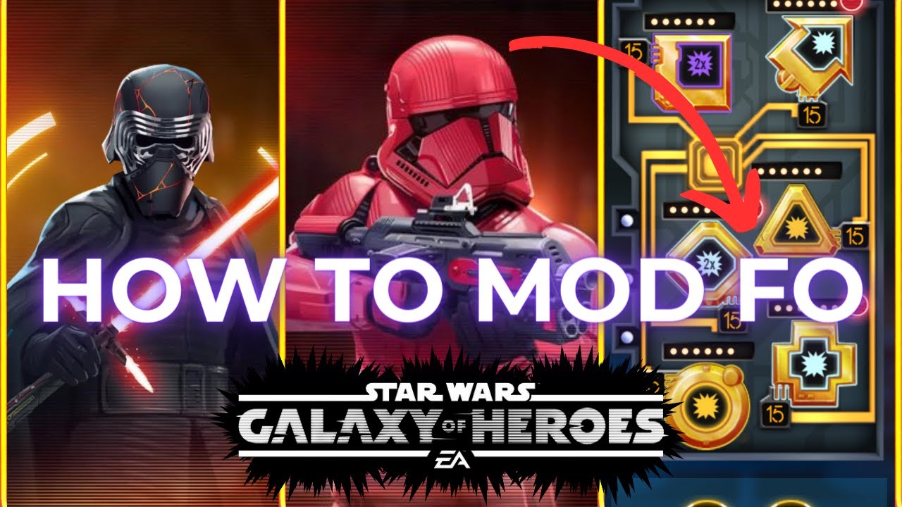 BEST Way to Mod First Order in SWGOH